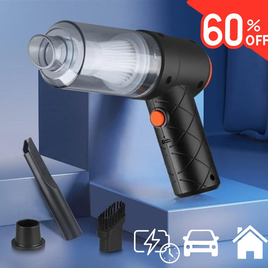 🔥 Aspiradora Mini Portátil 3 en 1 – Succiona, Sopla y Limpia en Segundos 🔥