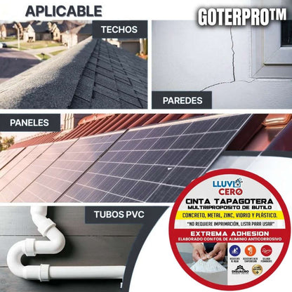 CINTA ANTI GOTERAS GOTERPRO™ ¡NO MÁS FUGAS Y GOTERAS! 💦OFERTA 2X1💦