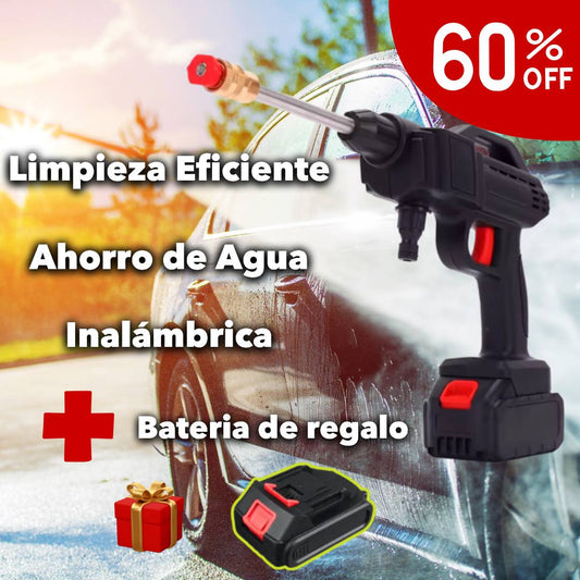 Hidrolavadora Inalámbrica con 3 Modos de Chorro Súper potente WarPro®🔥con 60% Descuento🔥