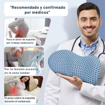 ALMOHADA ORTOPÉDICA KomfortKudden® PARA DOLORES DE ESPALDA Y LUMBAR 🔥OFERTA 60% DESCUENTO🔥