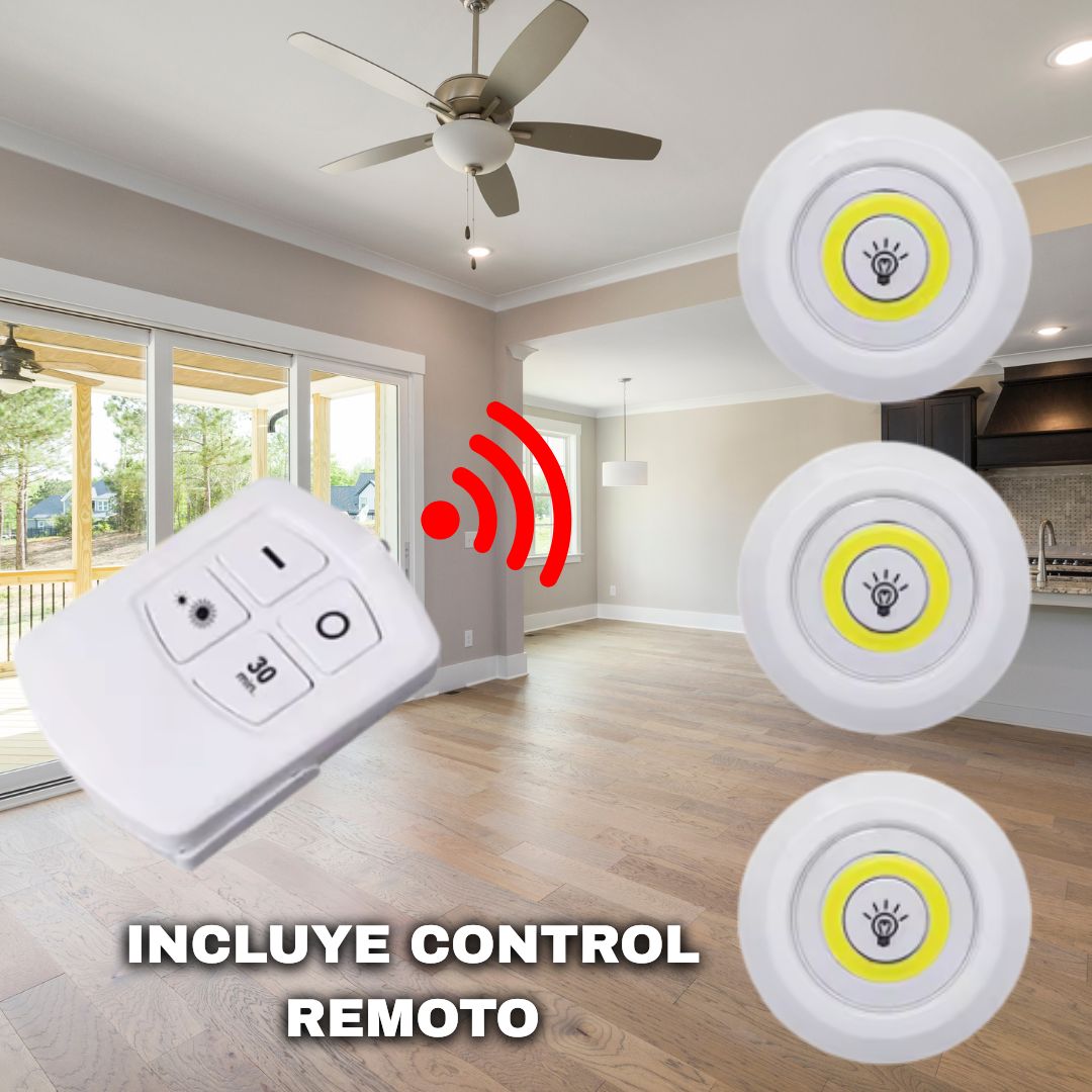 SensorLuz™ Luz Led con Sensor de Movimiento PACK DE 3 CON 60% DESCUENTO🔥