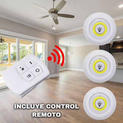SensorLuz™ Luz Led con Sensor de Movimiento PACK DE 3 CON 60% DESCUENTO🔥