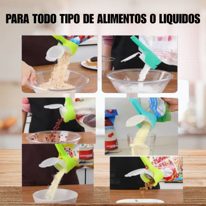 Set de 4 Clips de Sellado para Almacenamiento de Alimentos Con 60% Descuento🔥