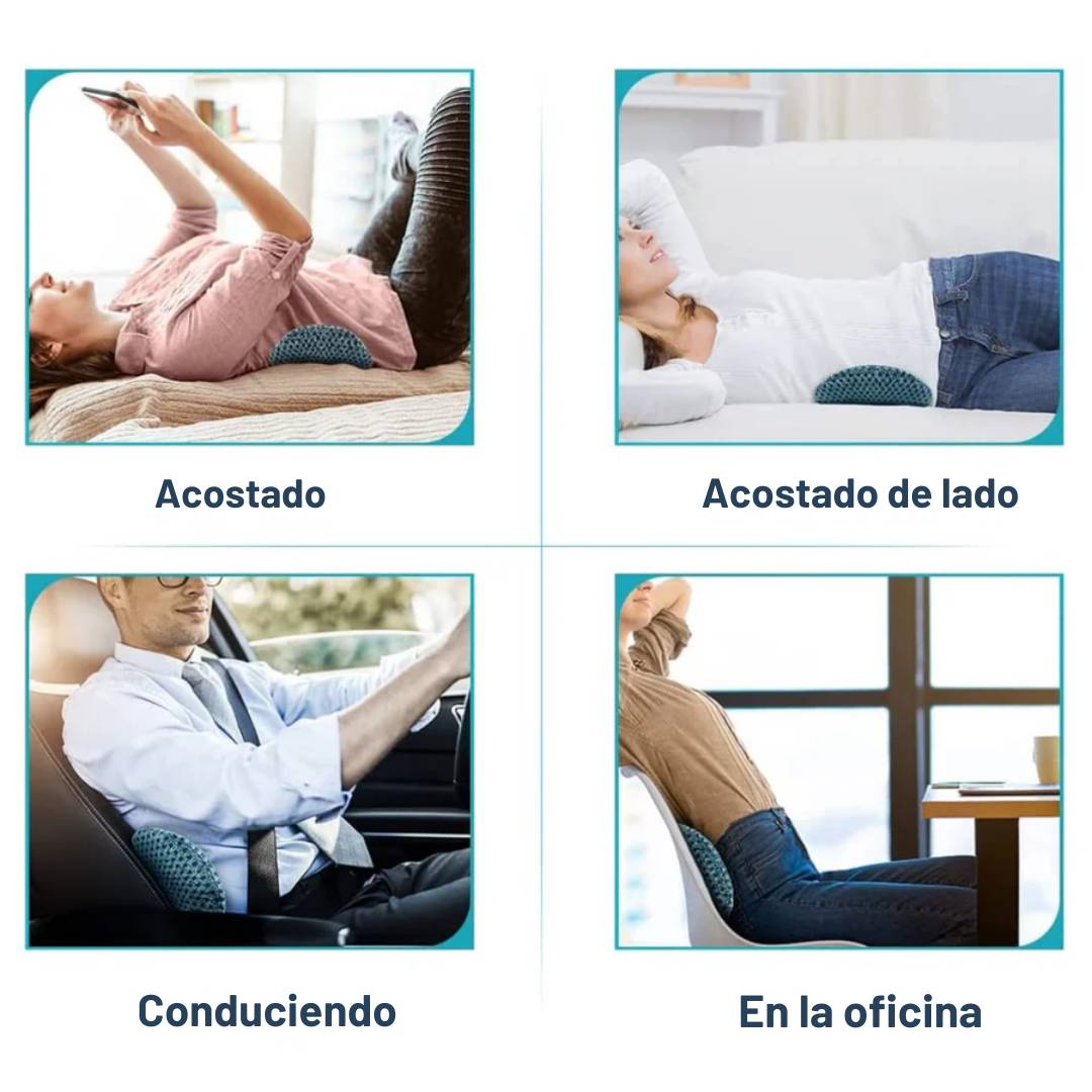 ALMOHADA ORTOPÉDICA KomfortKudden® PARA DOLORES DE ESPALDA Y LUMBAR 🔥OFERTA 60% DESCUENTO🔥