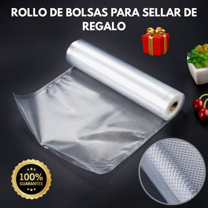 OFERTA 2X1 Máquina de Sellado al Vacío Profesional VacuumSealer®  + Rollo de Bolsas para Sellar Gratis🎁