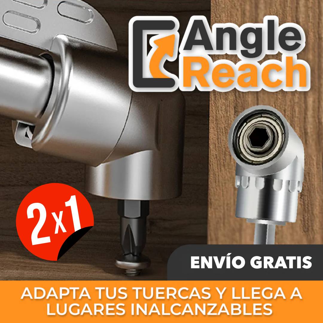 ANGLE REACH™ - Adaptador Angular de Tornillos Para Llegar a Espacios Difíciles 🔩Solo Hoy al 2x1🔩