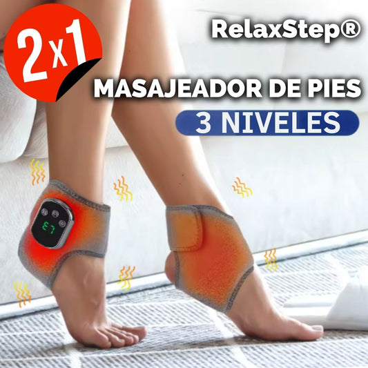 Masajeador de Pies y Tobillos Eléctrico RelaxStep® Oferta al 2x1🦶
