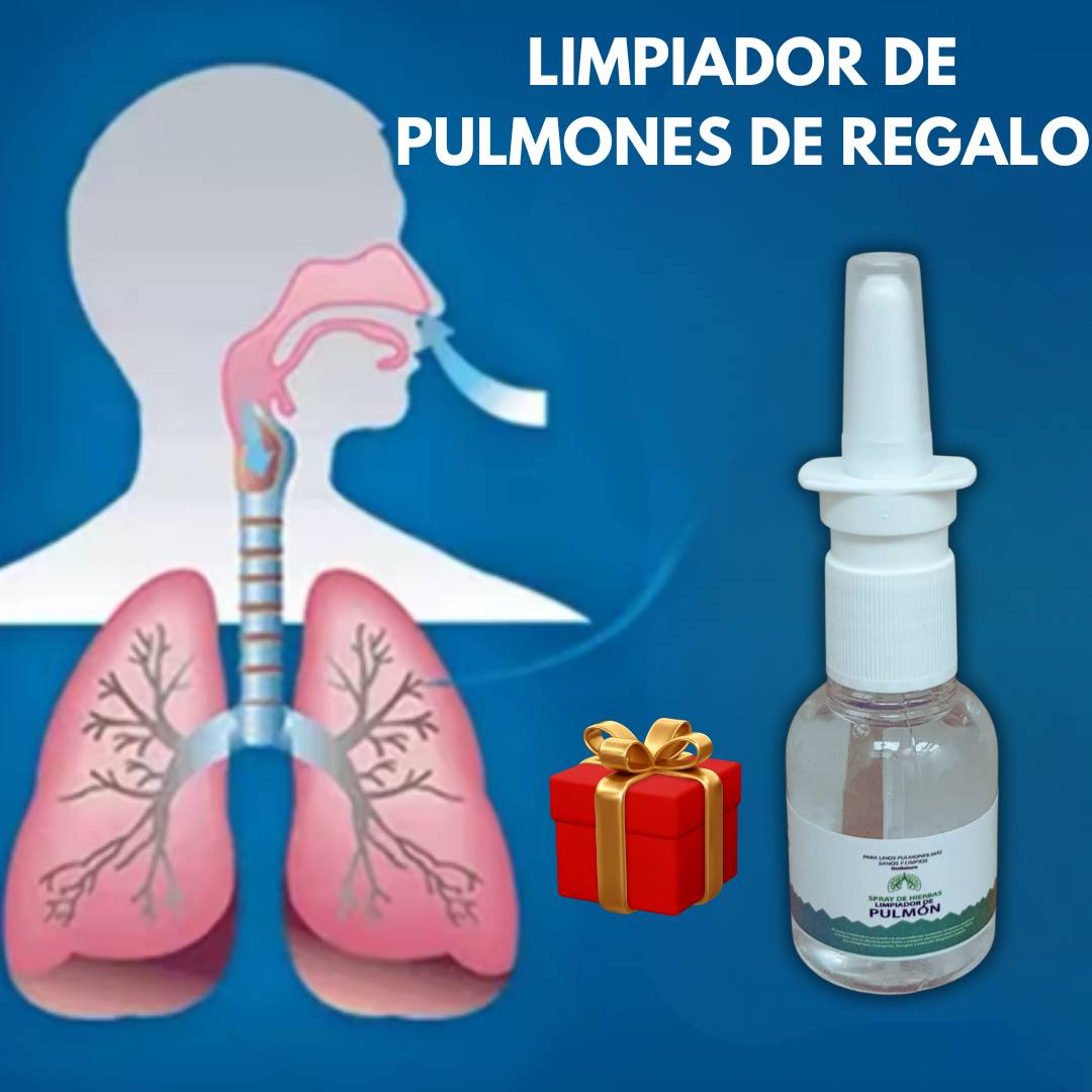 NebuloCare® Nebulizador Portátil para niños y adultos + Limpiador De Pulmones Gratis Con 60% Descuento🔥