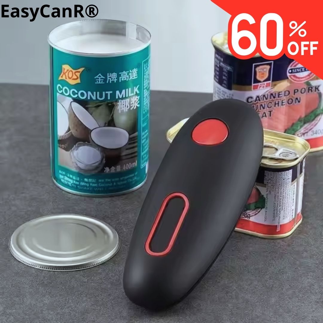 Abrelatas Eléctrico de un Solo Toque EasyCan® Con 60% Descuento🔥