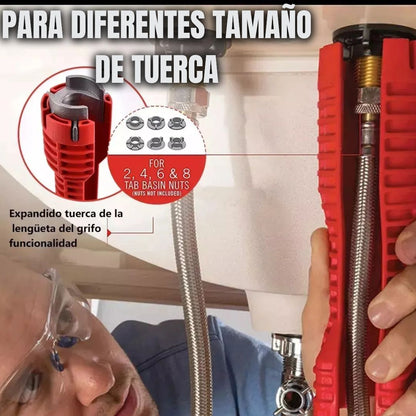 AquaFlow™ LLAVE MULTIFUNCIONAL 8 EN 1 🔥Oferta  60% Descuento🔥