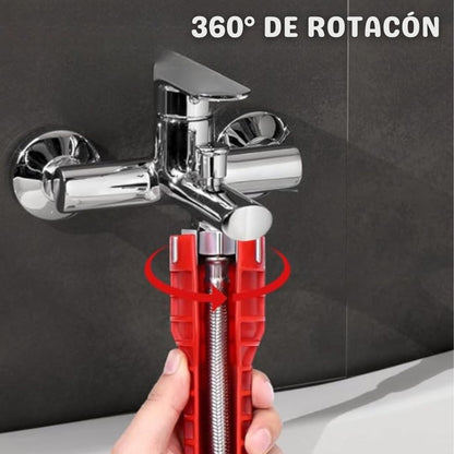 AquaFlow™ LLAVE MULTIFUNCIONAL 8 EN 1 🔥Oferta  60% Descuento🔥