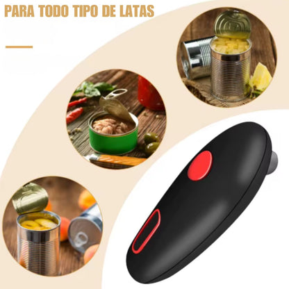Abrelatas Eléctrico de un Solo Toque EasyCan® Con 60% Descuento🔥