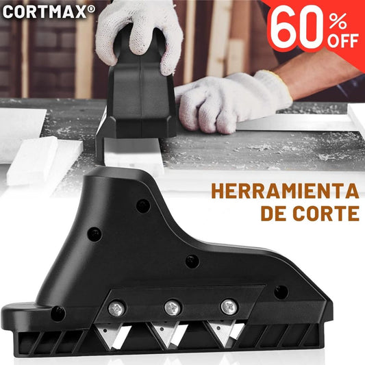 HERRAMIENTA DE CORTE CORTMAX® PARA DISTINTOS MATERIALES CON 60% DESCUENTO