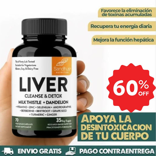 LiverShield PRO® 🌱Desintoxicación natural para sentirte más liviano cada día🌱