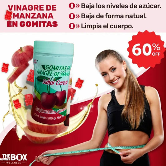 Gomitas De Vinagre De Manzana VIFER® 🔥60% de Descuento🔥 Controlar el Peso y la Glucosa