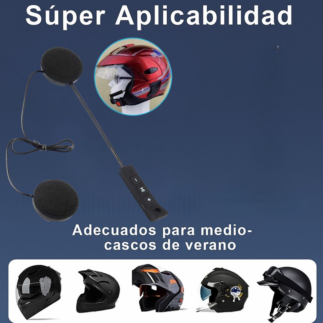 Audífonos Inalámbricos Para Casco BT-11 🔥60% de Descuento🔥Responde con seguridad y facilidad.