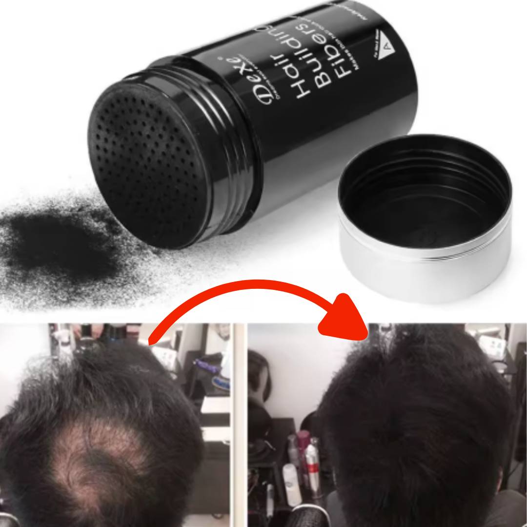 TRATAMIENTO NATURAL DE FIBRAS CAPILARES PARA LA CALVICIE COLOR NEGRO DEXE®🔥OFERTA 2X1🔥