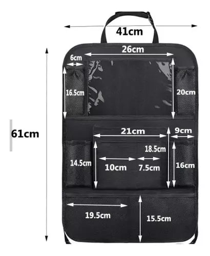 SUPER ORGANIZADOR PARA AUTO DE ALTA CALIDAD®  2X1