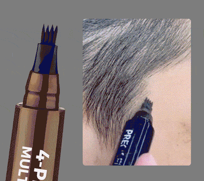 LAPIZ PROFESIONAL PARA OCULTAR LAS ENTRADAS DE LA BARBA Y EL CABELLO AL 2X1