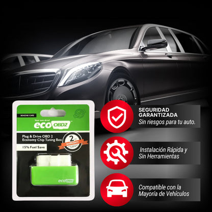 Ahorrador De Combustible ECO OBD2® Ahorra gasolina, suma kilómetros🔥60% de Descuento🔥