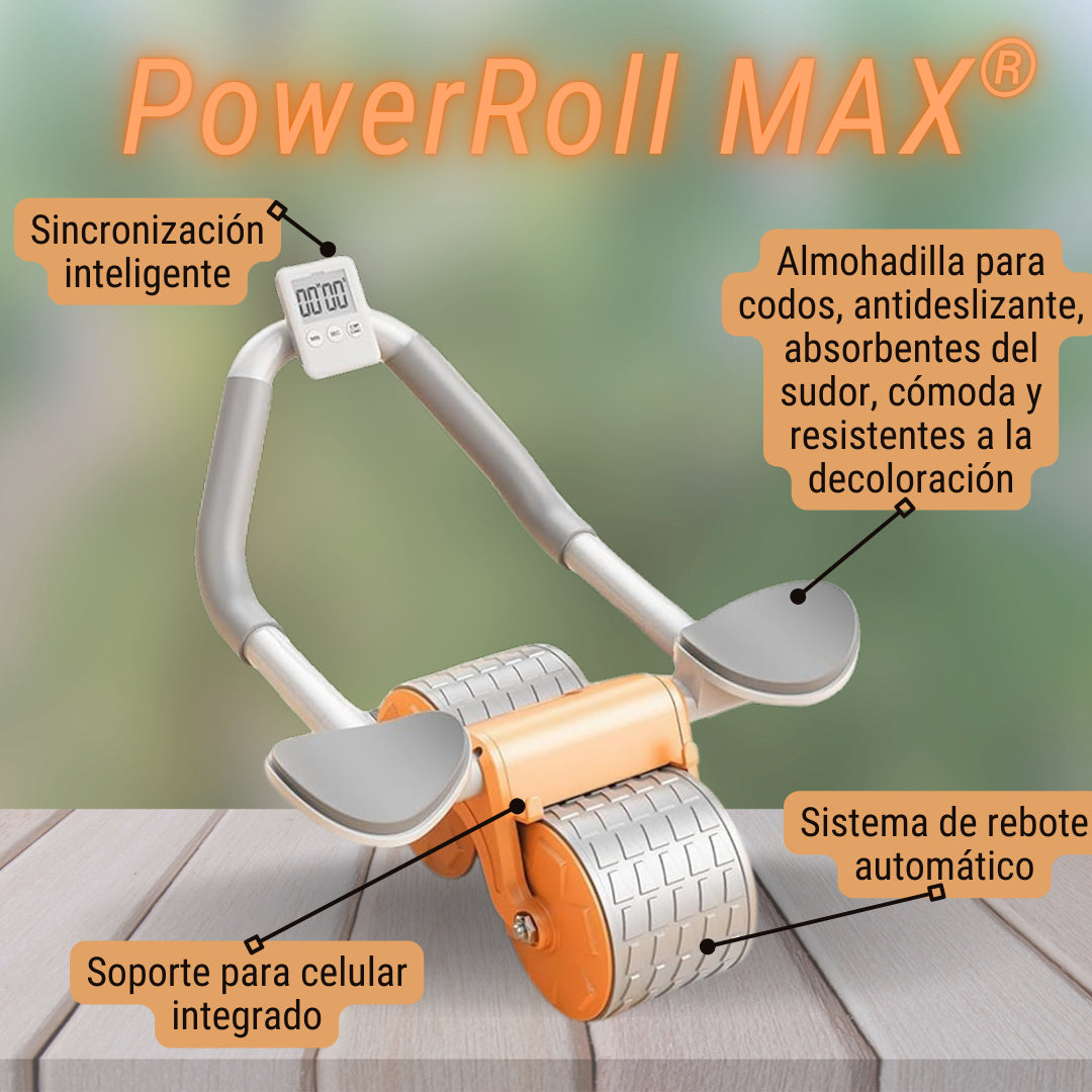 RUEDA ABDOMINAL ROLLMAX® ELIMINA ROLLITOS EN TIEMPO RECÓRD🔥OFERTA 60% DESCUENTO🔥