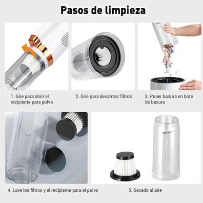 Aspiradora Inalámbrica CleanMaxx™ 3 en 1 Con 60% Descuento🔥