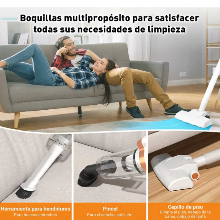 Aspiradora Inalámbrica CleanMaxx™ 3 en 1 Con 60% Descuento🔥