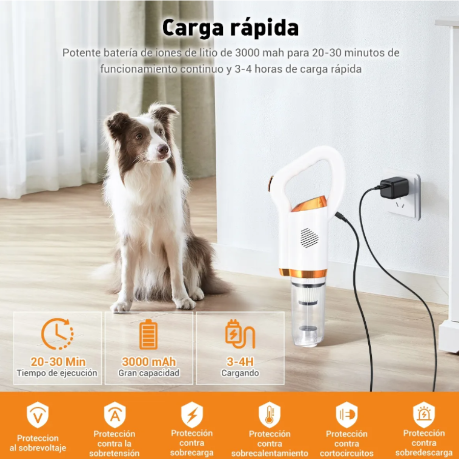 Aspiradora Inalámbrica CleanMaxx™ 3 en 1 Con 60% Descuento🔥
