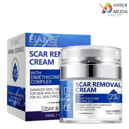 Crema Para Cicatrices Profundas ELAIMEI ORIGINAL® 🔥60% de Descuento🔥 Elimina cicatrices de forma segura✨
