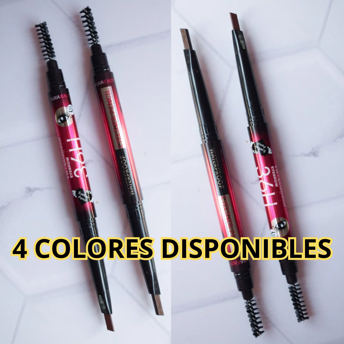 Lápiz Retráctil Para Cejas 36h MISS DEMI® 🔥60% de Descuento🔥 Cejas perfectas hasta 36H, sin retoques ✨