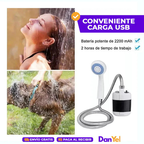 Regadera Portatil Multifuncional DuchaFlex ™ Con 60% Descuento🔥