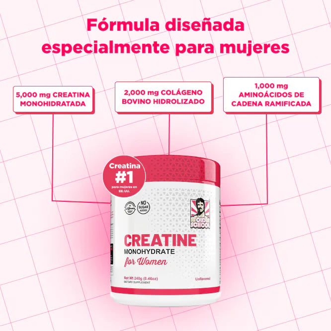 Creatina monohidratada Old School® Crece los musculos que mereces🔥60% de Descuento🔥EL ORIGINAL