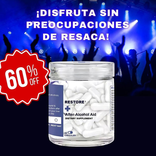 Suplemento para la resaca-Alivia la cruda y la resaca 🔥60% de Descuento🔥