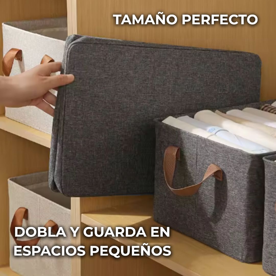 CAJA ORGANIZADORA AMPLIA Y RESISTENTE CLOTZY™  SÚPER OFERTA 3X1 🔥