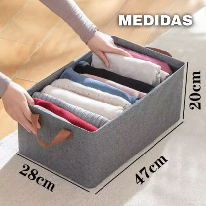 CAJA ORGANIZADORA AMPLIA Y RESISTENTE CLOTZY™  SÚPER OFERTA 3X1 🔥