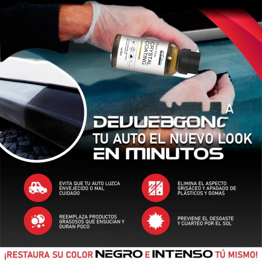 Cera saca brillo interiores Cristal Coating® 🔥60% de Descuento🔥