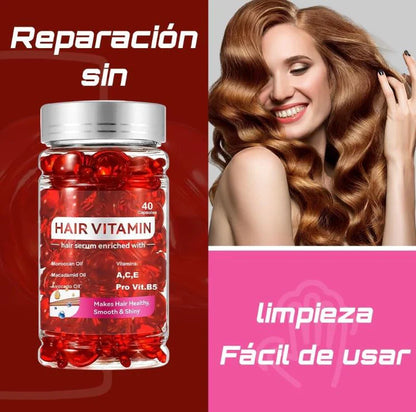 Vitaminas En Capsulas Para Cabello HAIR VITAMIN® 🔥60% de Descuento🔥
