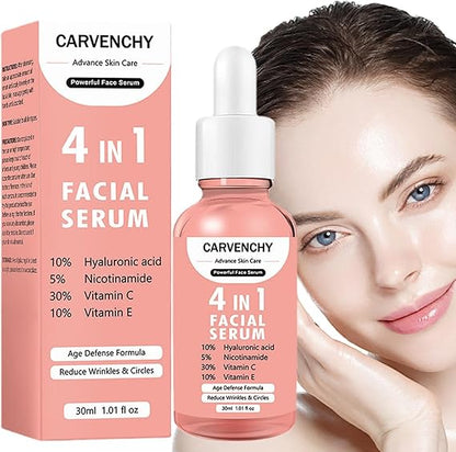 CARVENCHY® Serúm Facial Antiarrugas 4 en 1 -  Oferta 2X1🔥