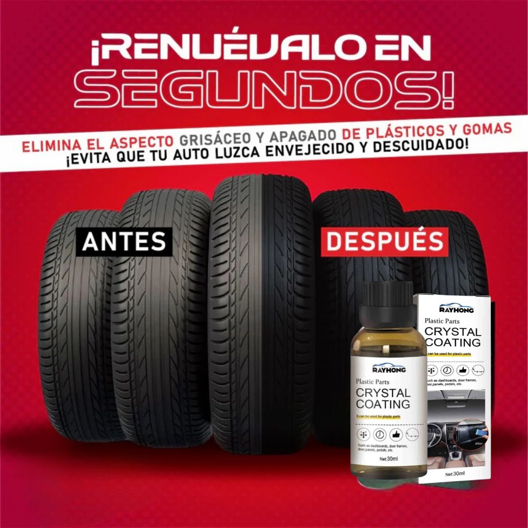 Cera saca brillo interiores Cristal Coating® 🔥60% de Descuento🔥