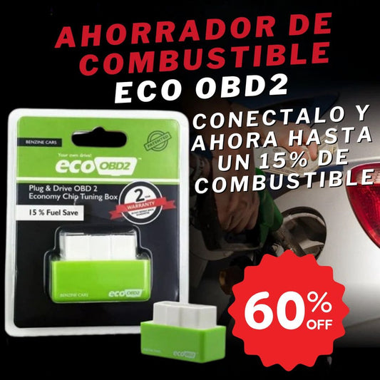Ahorrador De Combustible ECO OBD2® Ahorra gasolina, suma kilómetros🔥60% de Descuento🔥