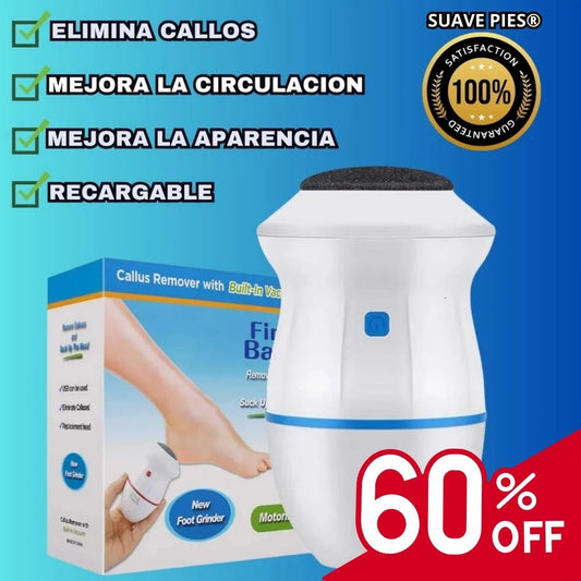 SUPER PULIDOR DE PIES QUITA CALLOS ELECTRICO 🔥60% DESCUENTO🔥SUAVEPIES®