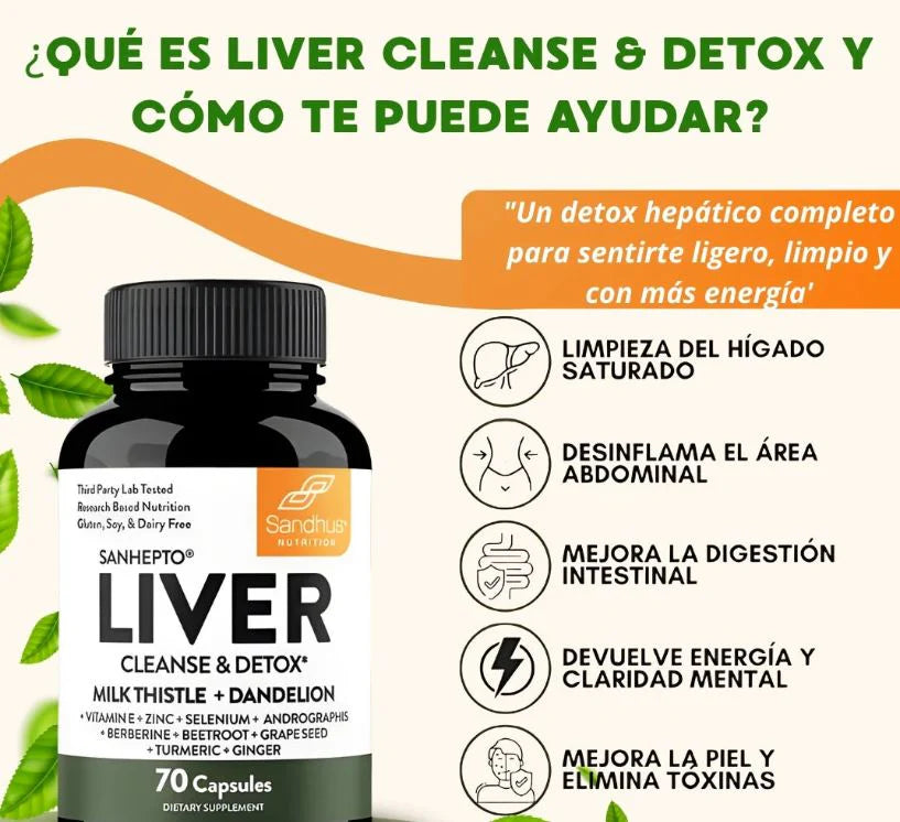 LiverShield PRO® 🌱Desintoxicación natural para sentirte más liviano cada día🌱