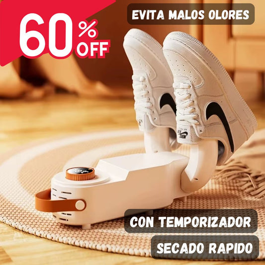 SECADOR ELECTRICO PLEGABLE CON LUZ UV PARA TODO TIPO DE CALZADO CON🔥 60% DESCUENTO🔥AIRSHOES®