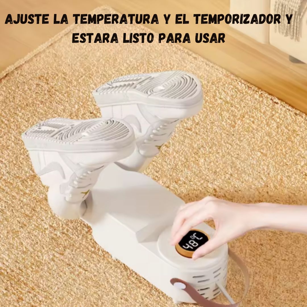 SECADOR ELECTRICO PLEGABLE CON LUZ UV PARA TODO TIPO DE CALZADO CON🔥 60% DESCUENTO🔥AIRSHOES®