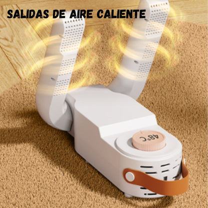 SECADOR ELECTRICO PLEGABLE CON LUZ UV PARA TODO TIPO DE CALZADO CON🔥 60% DESCUENTO🔥AIRSHOES®