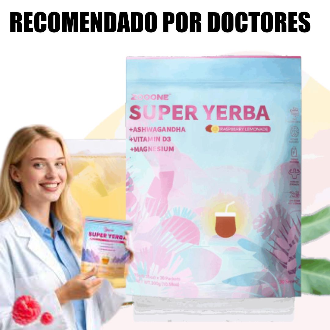 Super Yerba ZOOONE® Yerba Mate Té Instantáneo En Polvo Con 60% Descuento🔥