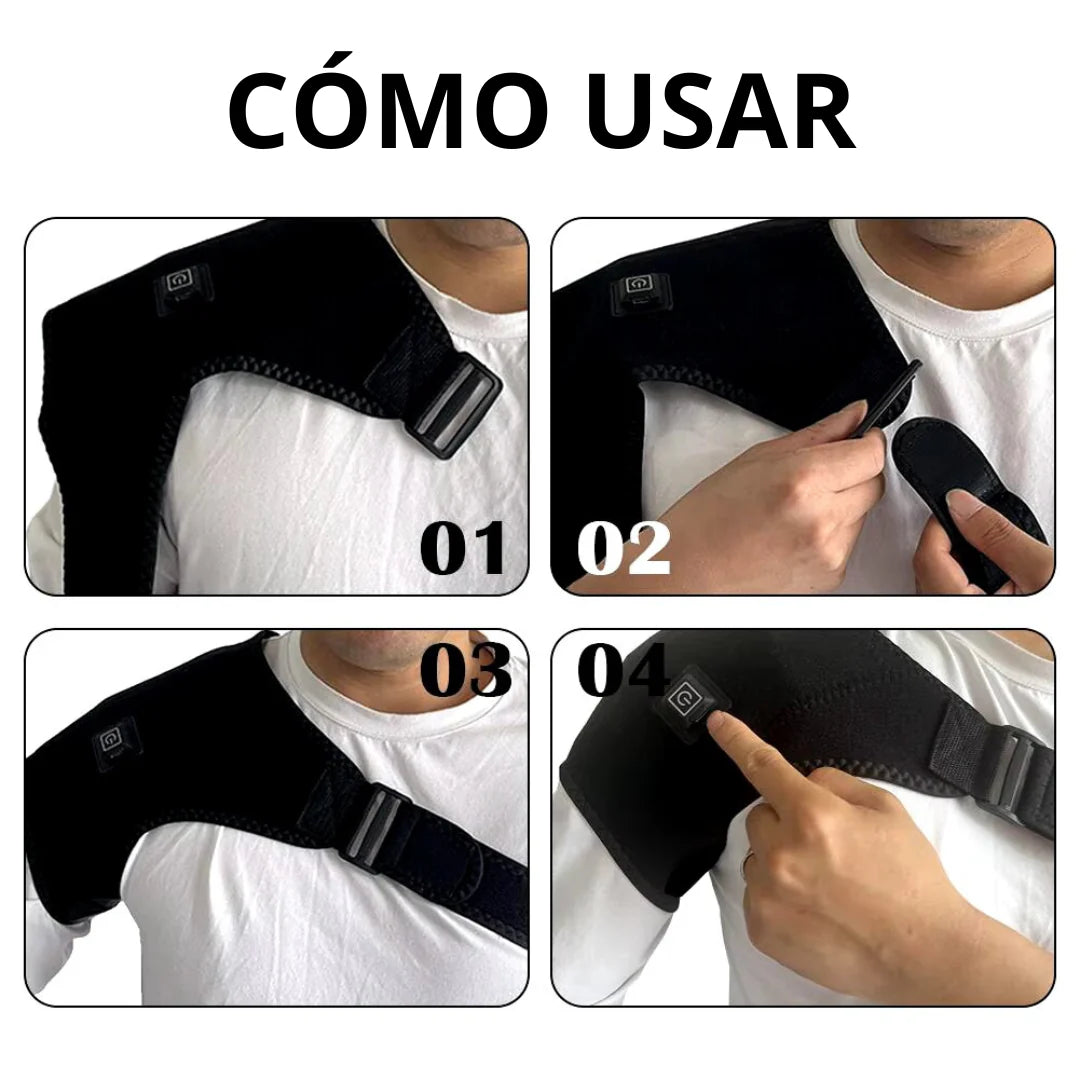 HOMBRERA TÉRMICA ComfortWave® ALIVIA EL DOLOR DE HOMBROS CON 60% DESCUENTO🔥