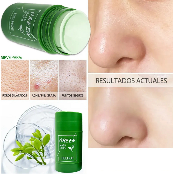 Green Mask® Mascarilla Te Verde 🔥Promoción 2x1🔥Limpieza Profunda e Hidratación al Instante