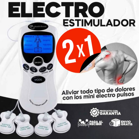 Electro Estimulador para Aliviar el Dolor - Masajeador Muscular 🔥Oferta 2x1🔥