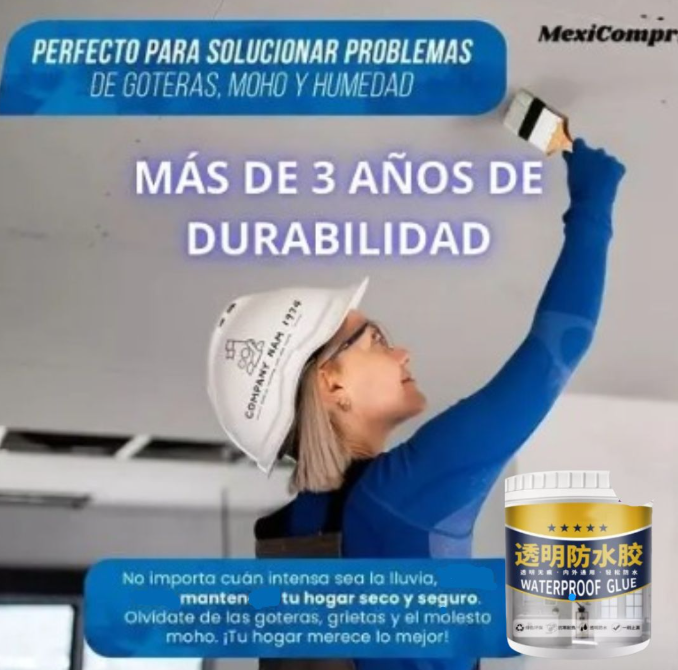 Sellador Aislante WatterProof® Impermeable Transparente 🔥60% De Descuento🔥
